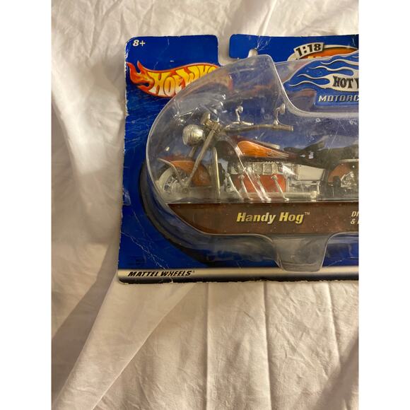 Vintage Hot Wheels Handy Hog Motorcycle 1:18 Die-Cast Collectible NIB - Picture 3 of 5